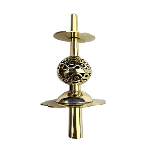 王家彪精制手工镂空黄铜芯子专业葫芦头唢呐芯子乐器配件气盘乐器