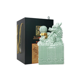 迎驾贡酒龙皇玉玺酒高度白酒纯粮固态发酵送礼安徽名酒水酒厂直发