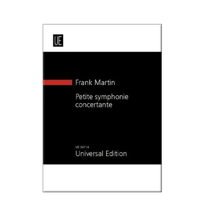 马丁小交响协奏曲为竖琴钢琴