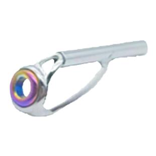 微物顶环防缠绕小尖环迷你头环炫彩陶瓷过线环路亚竿前打垂钓矶竿