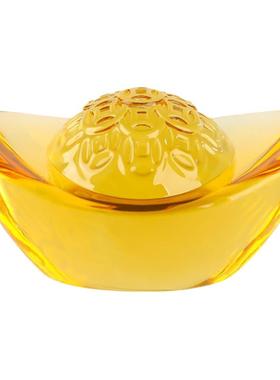 元宝黄水晶世嘉水晶招财纳福