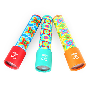 Hape复古万花筒玩具儿童益智百变多棱镜 科学望远镜幼儿园男女孩