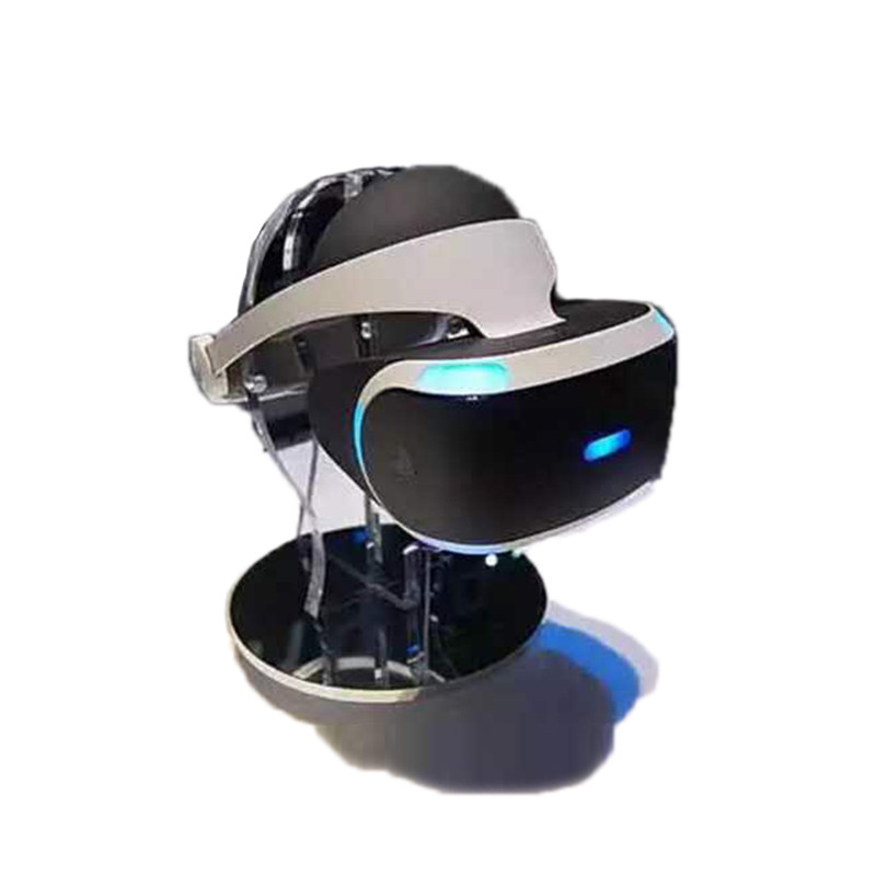 透明VR头戴式眼镜展示架 虚拟眼镜货架