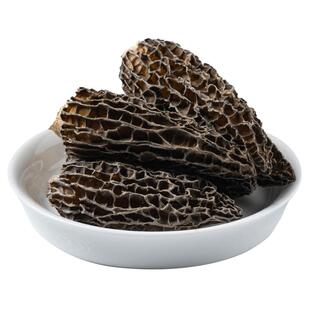 时全 云南大号羊肚菌干货头茬新鲜特产级非野生儿单菌菇煲汤料包