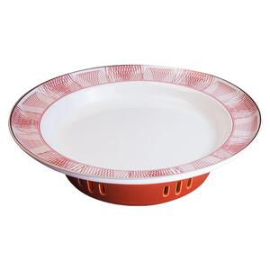 海鲜珍宝帝王蟹专用大龙虾石斑蒸鱼头盘子私房菜摆盘加热餐具商用
