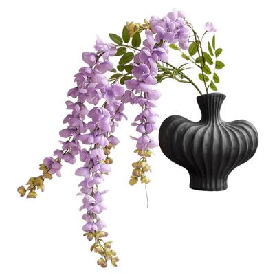 仿真紫藤花长枝假花垂吊花藤装饰