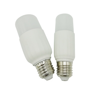 天之蓝白精灵小柱泡节能led灯泡圆柱形卧室超亮家用省电客厅照明