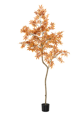 仿真绿植高端轻奢大型仿生植物盆栽枫树高级室内橱窗造景装饰盆景