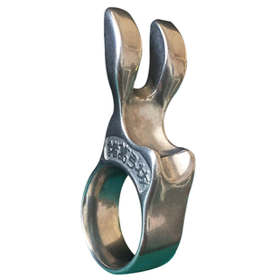 鱼镖发射器不锈钢散放器射鱼枪配件弹弓鱼标戒指鱼鳔夹镖撒发神器