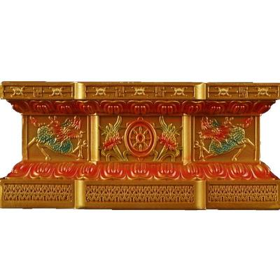 观音财神爷加高摆件佛像底座供奉