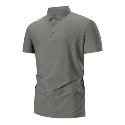 HUMMEL翻领短袖T恤商务POLO衫
