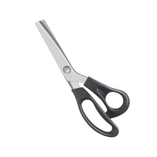 德国进口三角形波浪剪花边剪不锈钢锁边缝纫剪刀裁缝剪牙布狗牙剪