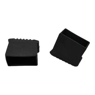 人字梯铝合金梯子工程梯升降梯配件加厚腿套防滑耐磨加厚橡胶包邮