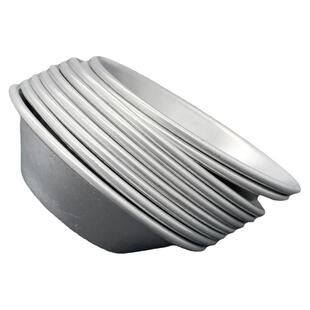 重复使用铝合金蛋挞模具烘焙家用压模戚风迷你小蛋糕模具果冻花型