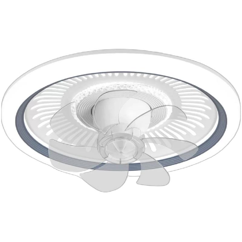欧亚科卧室风扇灯360度摇头吸顶吊扇灯2026新款儿童房间风扇带灯