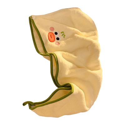 搞怪丑萌干发帽女加厚珊瑚绒吸水