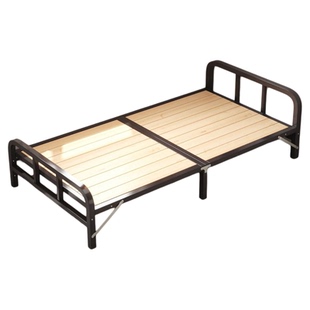 折叠床实木单人床家用简易床成人午休神器双人1.5米宿舍铁架小床