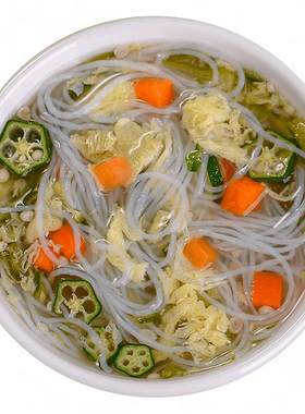 免煮魔芋粉丝汤方便速食夜宵早餐食品健身懒人代餐饱腹食品魔芋面