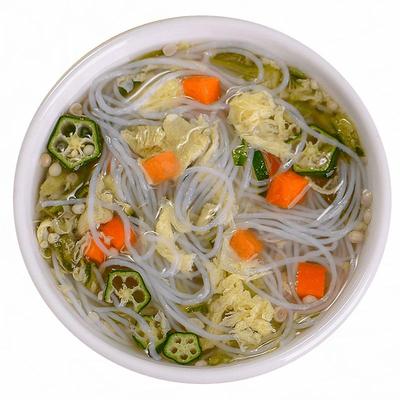 免煮魔芋粉丝汤方便速食夜宵早餐食品健身懒人代餐饱腹食品魔芋面