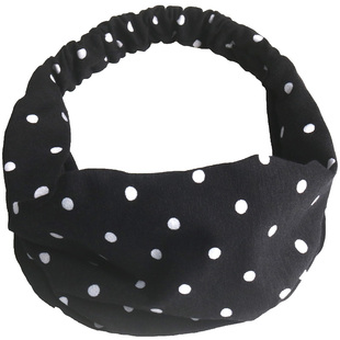 宽边发带女秋冬护额头防风遮白发碎发头套发箍洗脸运动头巾头饰品