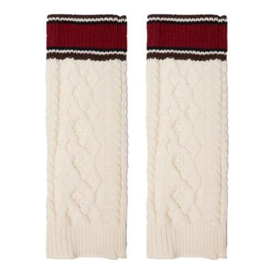 弥构长筒袜美腿保暖腈纶麻花袜套