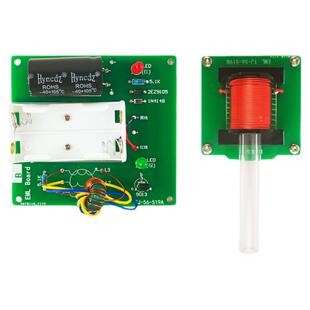 伍陆电子电磁炮diy套件远射初级线圈升压电路板焊接练习制作组装