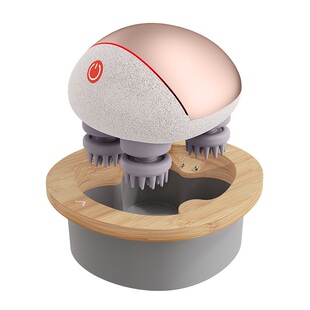 breo/倍轻松头皮按摩器洗头防水智能头部按摩仪龙抓手scalp mini2