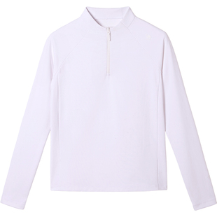 骆驼女装运动速干衣2026春季新款立领长袖T恤打底衣户外登山上衣