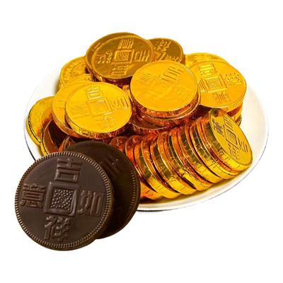 散装金币巧克力徐福记夹心糖果