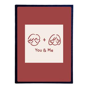 情侣小相册本纪念册5寸6寸7三四五六拍立得照片插页收纳影集3寸4