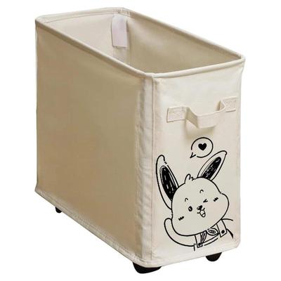 办公室桌下置物架工位改造好物神器桌底面可移动带轮小推车收纳筐