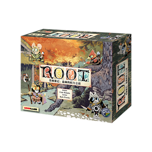 游卡桌游茂林源记中文版ROOT河岸 地底 劫掠 机械扩桌游现货包邮