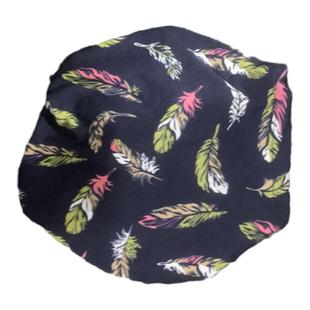 2025新款时尚春夏薄款遮白发包头帽头巾帽飘带洋气头饰发带帽女款