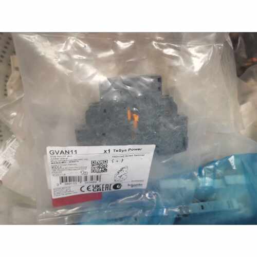 〔议价-可维修〕施耐德电动机断路器侧装辅助触点GVAN11黑色数量6