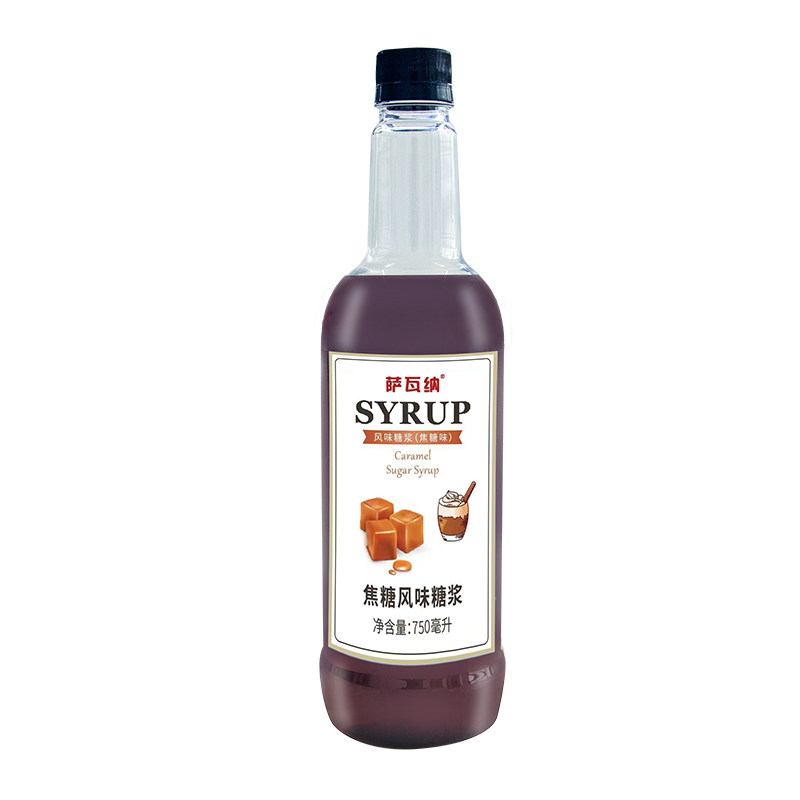 萨瓦纳焦糖风味糖浆750ml