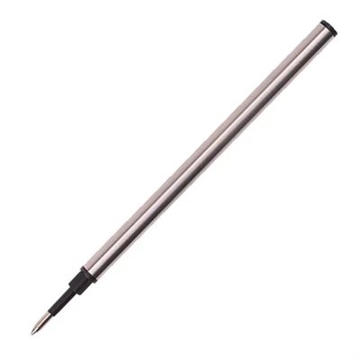 通用宝珠笔笔芯金属签字笔水笔芯替换蓝黑色黑色红色0.5mm水芯直插式螺旋式可换金属签字笔笔芯碳素水笔替芯