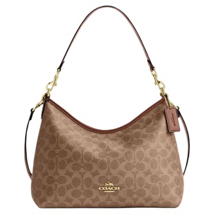 COACH/蔻驰官方 奥莱款Laurel中号女士单肩斜挎手提包流浪包CEY95