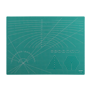 得力deli切割垫板大号美工刀雕刻手工裁纸翻糖美术硬刻板剪纸切割板硬笔书法桌面学生画画专用工作垫