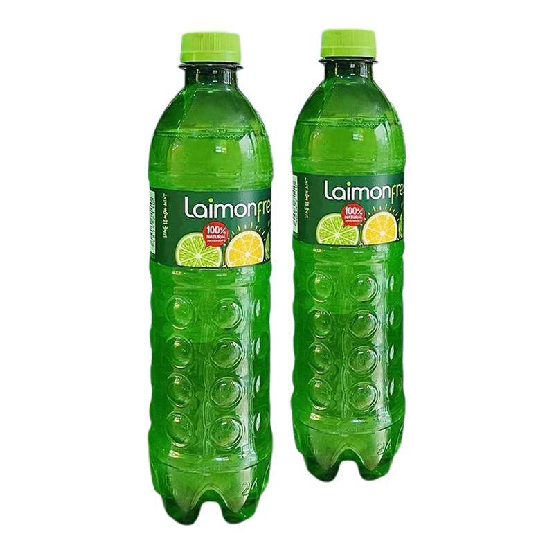 俄罗斯进口Laimon莱蒙柠檬味汽水500ml*12瓶薄荷果味网红碳酸饮料
