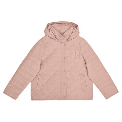 无色无味简约风短款肌理棉羽绒服