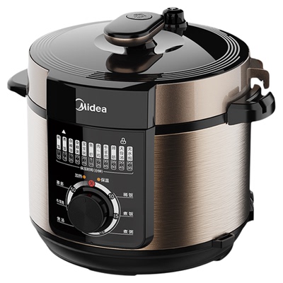 [国补15%]美的旋钮压力锅YL50X3