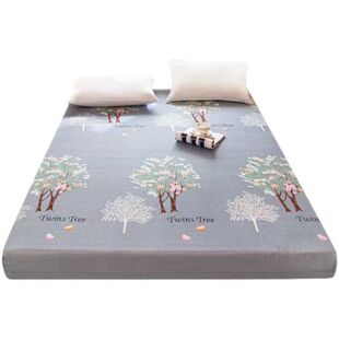 红星高密度加厚海绵床垫1.5米1.8米单双人学生宿舍床垫定制海绵垫