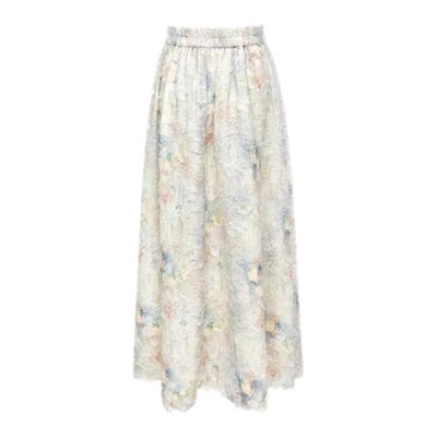 把莫奈花园做成裙子啦~