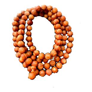 北沉香琥珀木108颗脖挂长白山松明子明丁老料精选满油全透香味浓