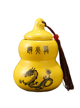 纯铜避火龙瓶子摆件招财葫芦