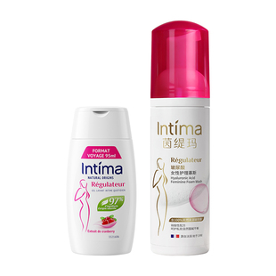 Intima茵缇玛玻尿酸女性护理慕斯150mL+旅行装95mL