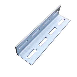 角钢横担冲孔角铁热镀锌角钢多孔位定制花边角铁角铁三角支架带孔