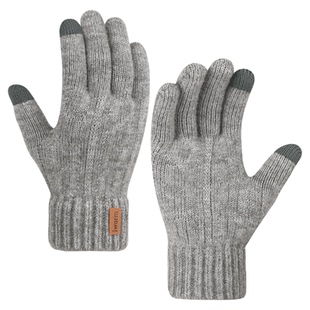 Unisex Touch screen Gloves Winter Warm Knitted Gloves 暖手套