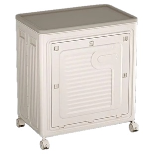 衣服收纳箱大容量超大家用翻盖带滑轮可折叠盒衣物整理被子储物柜