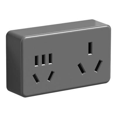 国际电工官方正品10a转16a插座